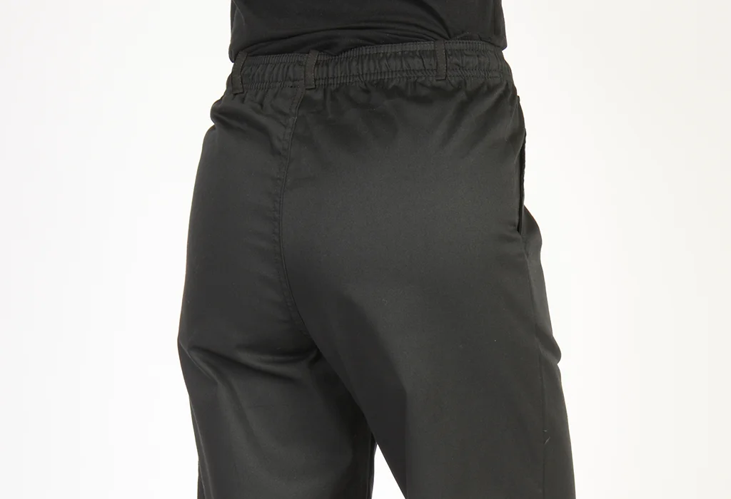 pantalon de cuisine élastique