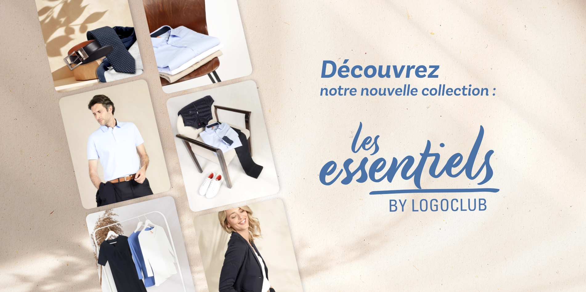 découvrez notre nouvelle collection les essentiels by logoclub 